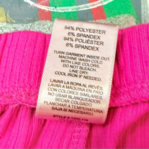 Juicy Couture Hot Pink Sleep Pants w Logo Sides & Drawstring | Y2K Vibe |  Large - Picture 6 of 13
